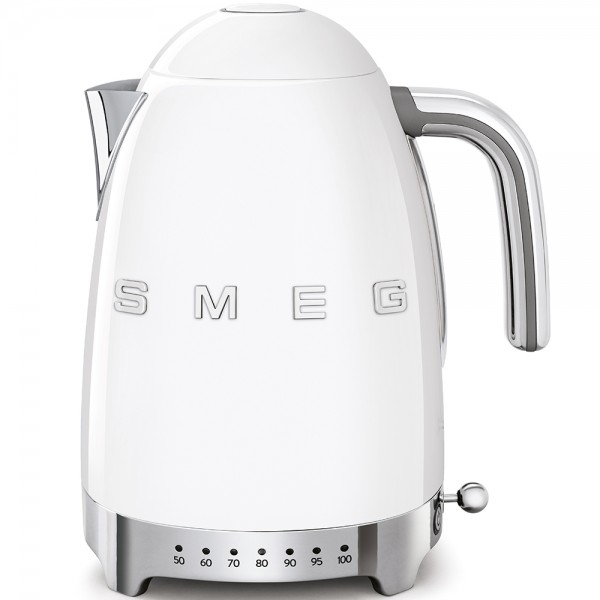 SMEG Wasserkocher mit Temperatureinstellung, Weiß